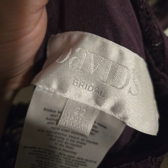 Davids Bridal Dress size 22 - Picture 7 of 7